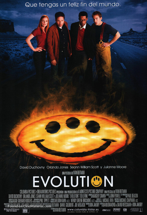 Evolution - Spanish Movie Poster