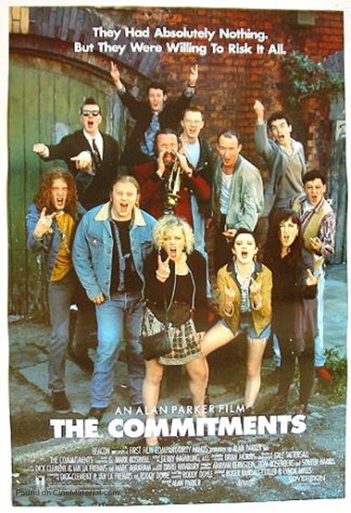 The Commitments - Swedish Movie Poster