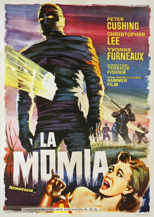 The Mummy - Spanish Movie Poster