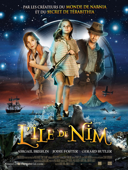 Nim&#039;s Island - French Movie Poster