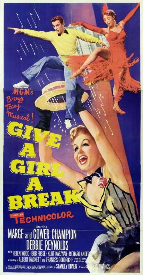 Give a Girl a Break - Movie Poster