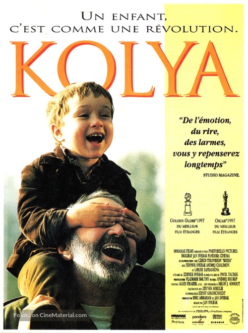Kolja - French Movie Poster