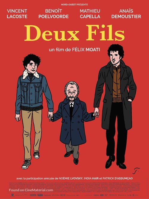 Deux fils - French Movie Poster