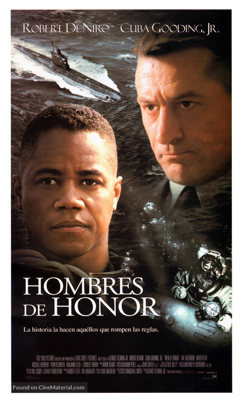 Men Of Honor - Spanish Movie Poster