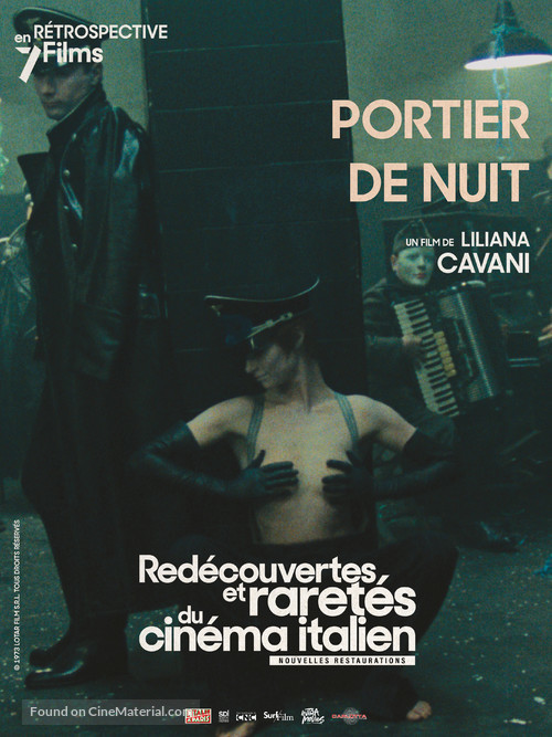 Il portiere di notte - French Re-release movie poster