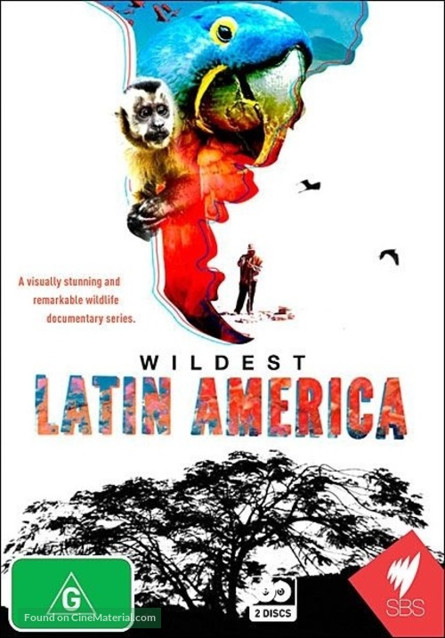 &quot;Wildest Latin America&quot; - Australian DVD movie cover