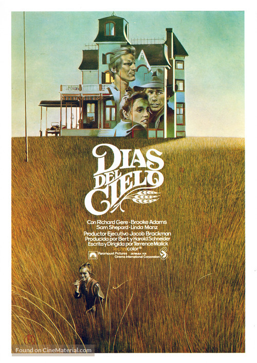 Days of Heaven - Spanish Movie Poster