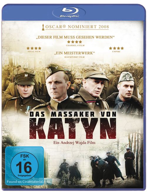 Katyn - German DVD movie cover