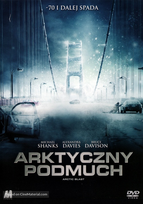Arctic Blast - Polish DVD movie cover
