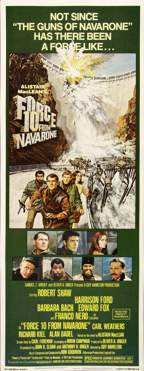 Force 10 From Navarone - Movie Poster