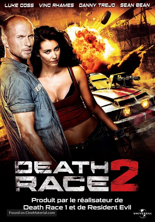 Death Race 2 - French DVD movie cover