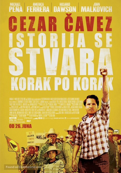 Cesar Chavez - Croatian Movie Poster