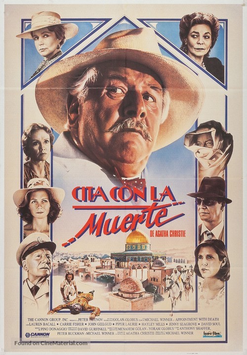 Appointment with Death - Spanish Movie Poster