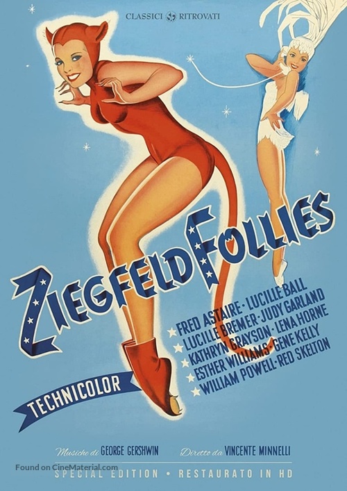 Ziegfeld Follies - Italian DVD movie cover