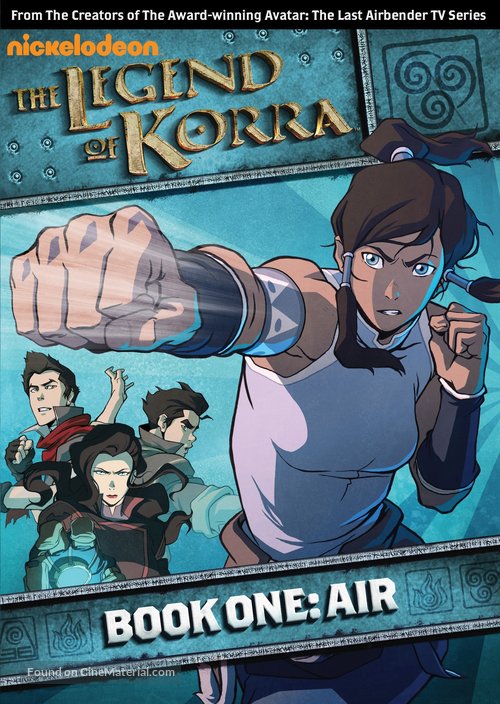 &quot;The Legend of Korra&quot; - DVD movie cover