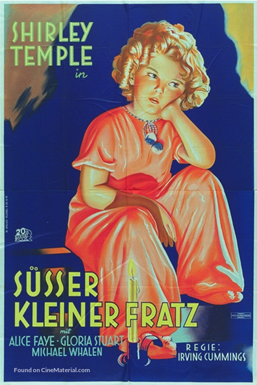 Poor Little Rich Girl - Austrian Movie Poster