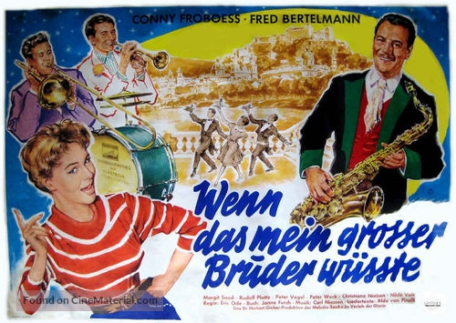 Wenn das mein gro&szlig;er Bruder w&uuml;&szlig;te - German Movie Poster