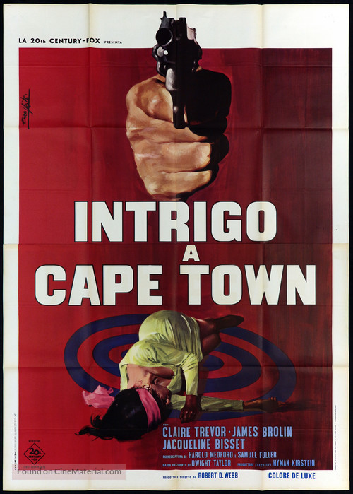 The Cape Town Affair - Italian Movie Poster
