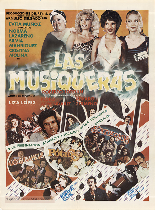 Las musiqueras - Mexican Movie Poster