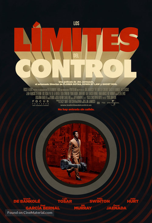 The Limits of Control - Spanish Movie Poster