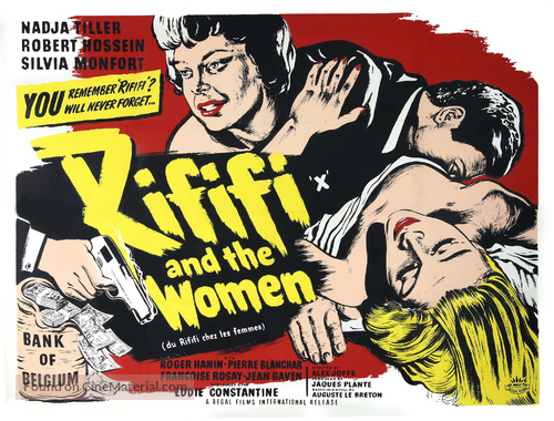 Du rififi chez les femmes - British Movie Poster