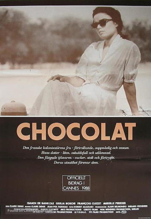 Chocolat - Swedish Movie Poster