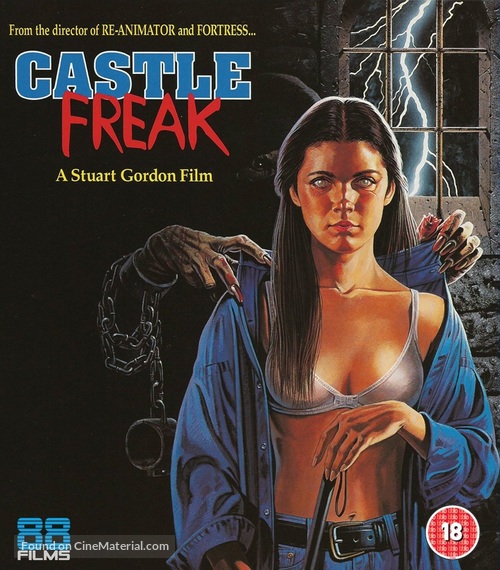 Castle Freak - British Blu-Ray movie cover
