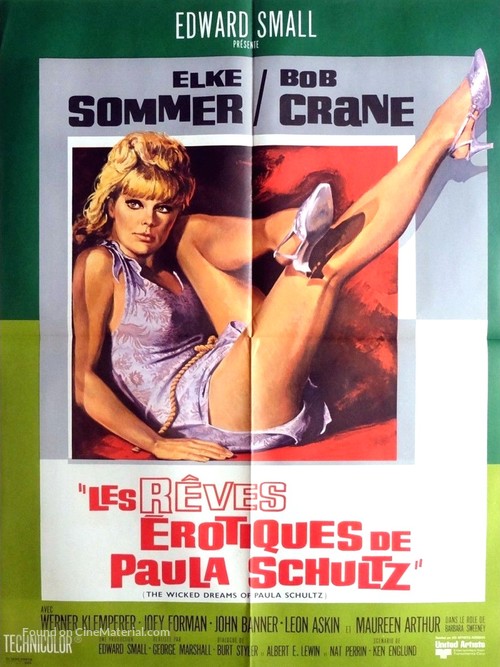 The Wicked Dreams of Paula Schultz - French Movie Poster