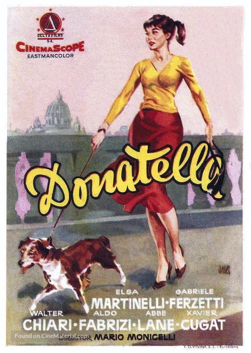Donatella - Spanish Movie Poster