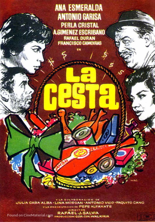 Cesta, La - Spanish Movie Poster