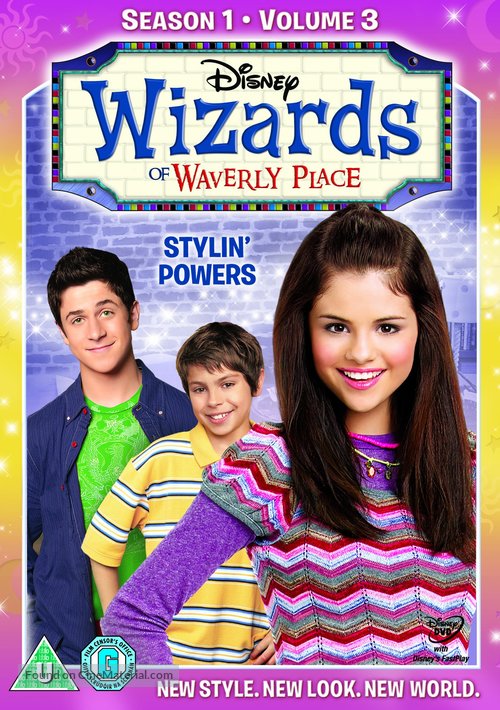 &quot;Wizards of Waverly Place&quot; - British DVD movie cover