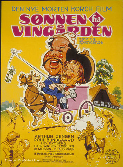 S&oslash;nnen fra ving&aring;rden - Danish Movie Poster