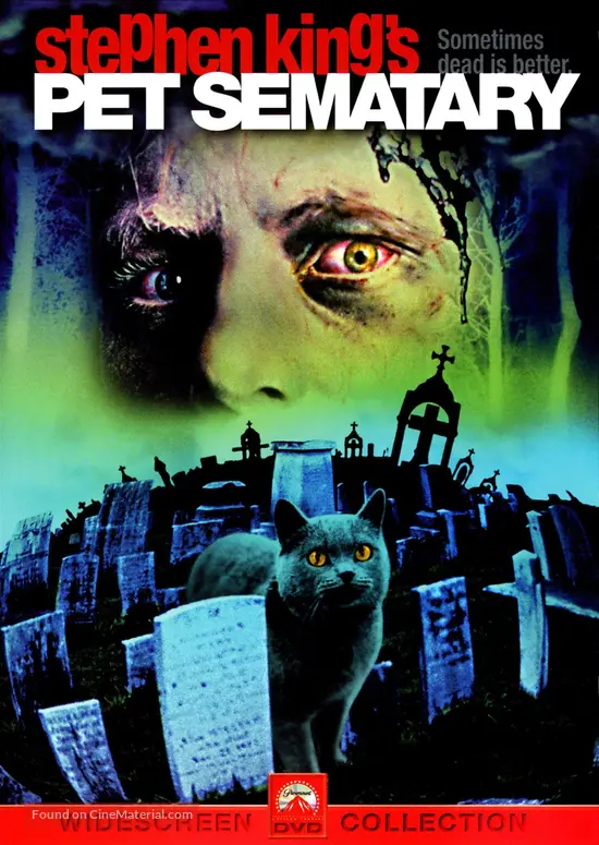 Pet Sematary - DVD movie cover