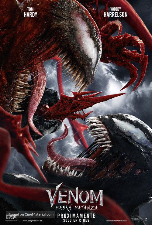 Venom: Let There Be Carnage - Spanish Movie Poster