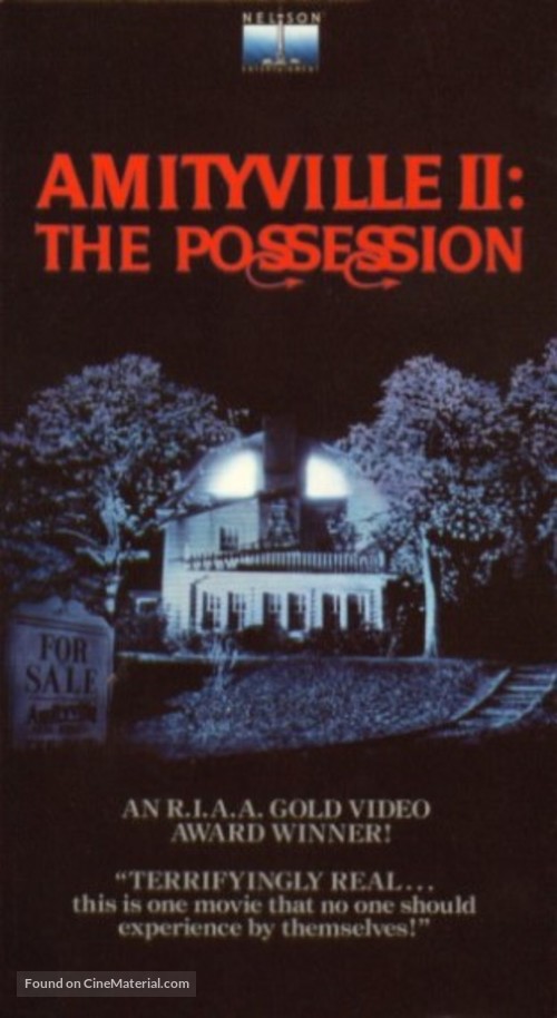 Amityville II: The Possession - VHS movie cover