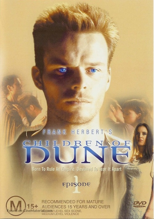 &quot;Children of Dune&quot; - Australian DVD movie cover