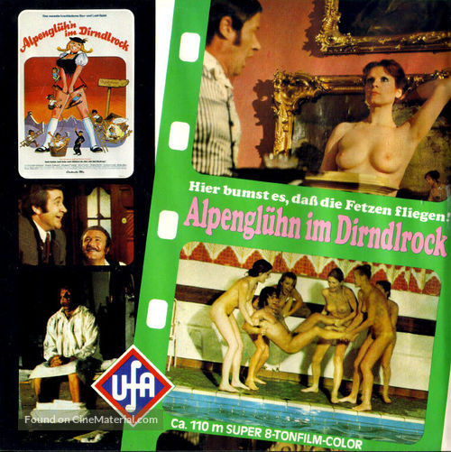 Alpengl&uuml;hn im Dirndlrock - German Movie Cover