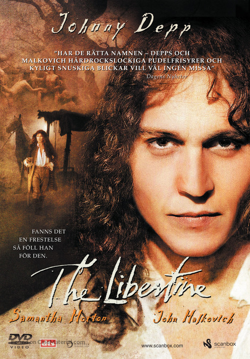 The Libertine - Swedish DVD movie cover