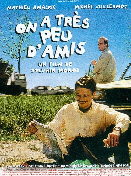 On a tr&egrave;s peu d&#039;amis - French Movie Poster