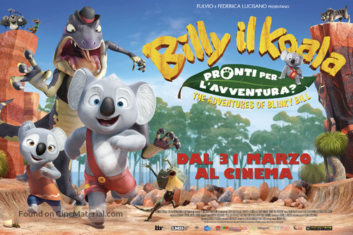 Blinky Bill the Movie - Italian Movie Poster