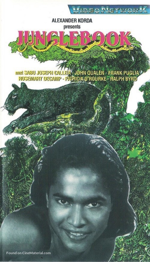 Jungle Book - Dutch VHS movie cover