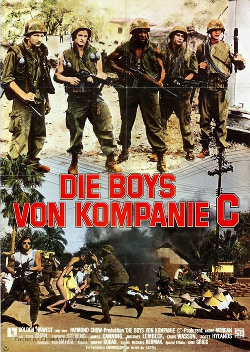 The Boys in Company C - German Movie Poster