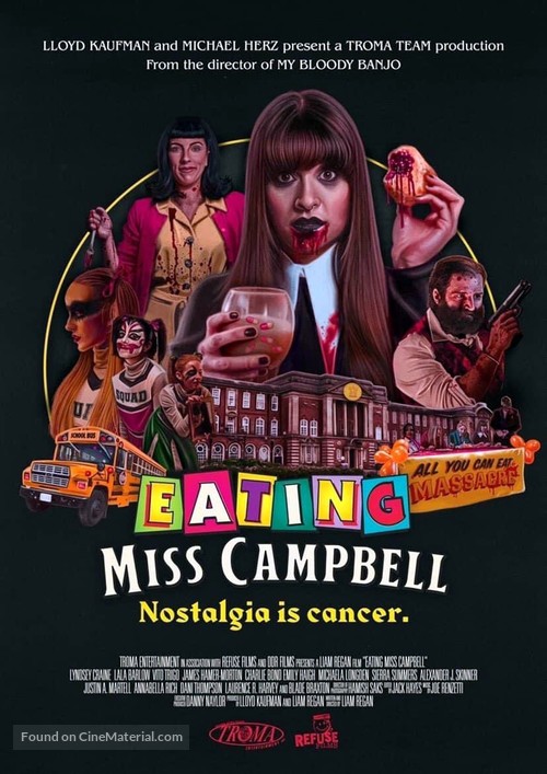 Eating Miss Campbell - British Movie Poster