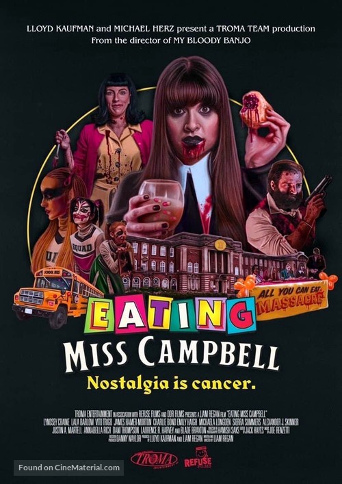 Eating Miss Campbell - British Movie Poster