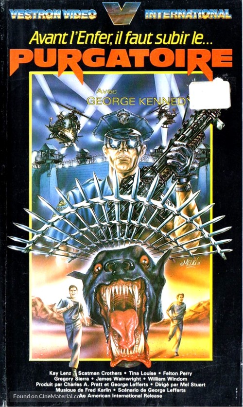 Mean Dog Blues - French VHS movie cover