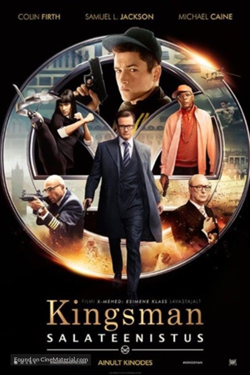 Kingsman: The Secret Service - Estonian Movie Poster