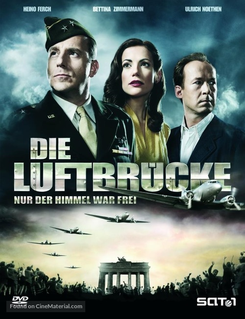 Die Luftbr&uuml;cke - Nur der Himmel war frei - German DVD movie cover