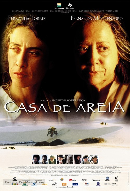 Casa de Areia - Brazilian Movie Poster