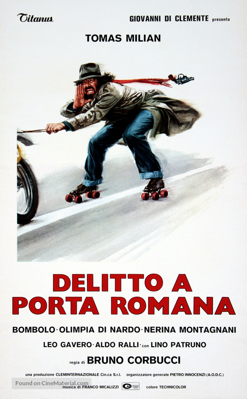 Delitto a Porta Romana - Italian Movie Poster