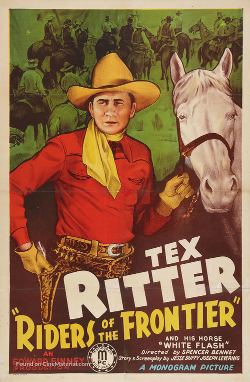 Riders of the Frontier - Movie Poster